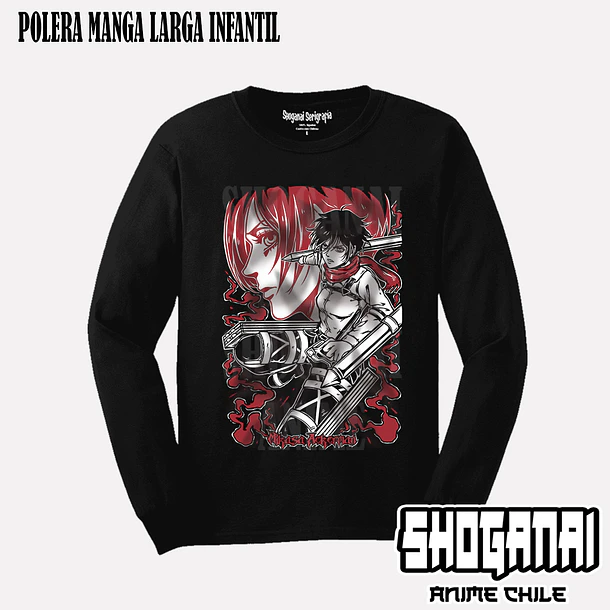 SNK14 Mikasa Ackerman - SHINGEKI NO KYOJIN - INFANTIL 4