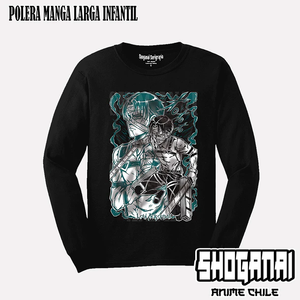 SNK15 Levi Ackerman - SHINGEKI NO KYOJIN - INFANTIL 4