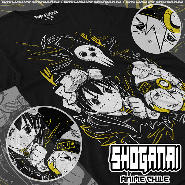 SE03 Maka, Soul y Shinigami - SOUL EATER - ADULTO 1