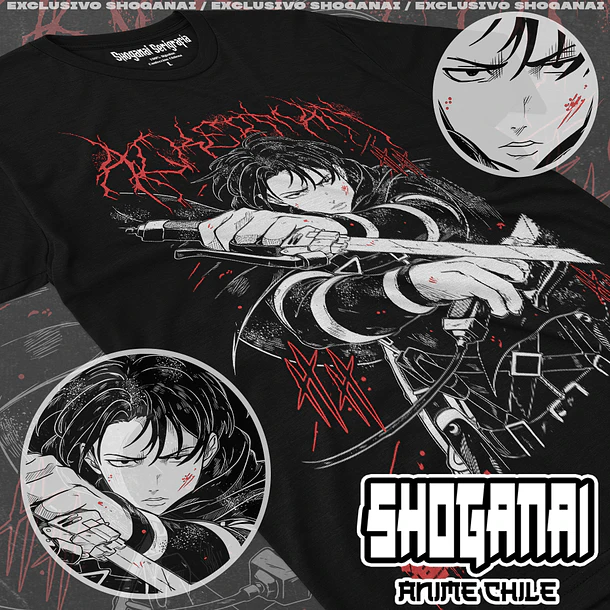 SNK17 Levi Ackerman - SHINGEKI NO KYOJIN - ADULTO 1