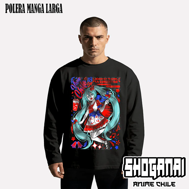 HM03 Hatsune Miku Fiestas Patrias 18SEPT - HATSUNE MIKU - ADULTO 4