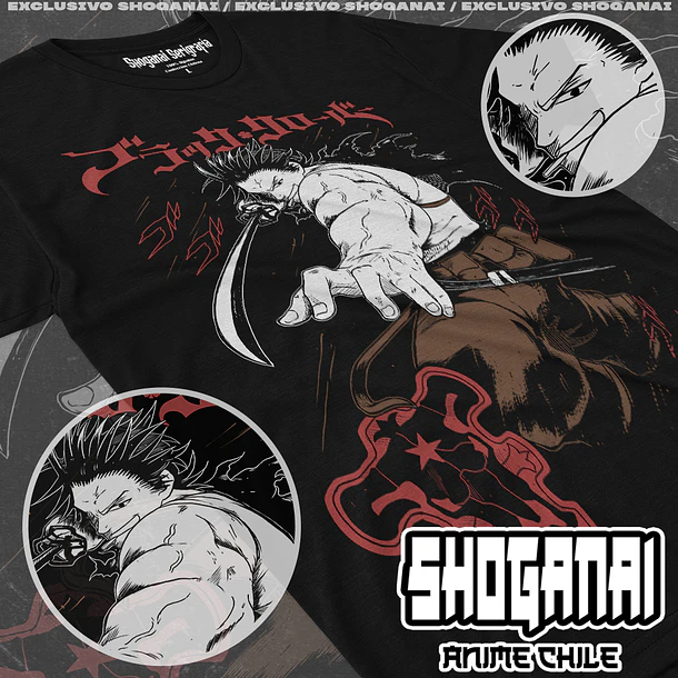 BC04 Yami Sukehiro - BLACK CLOVER - ADULTO 1