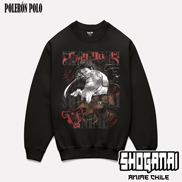 BC04 Yami Sukehiro - BLACK CLOVER - ADULTO 6