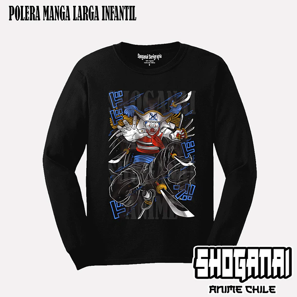 OP20 Buggy The Clown - ONE PIECE - INFANTIL 3
