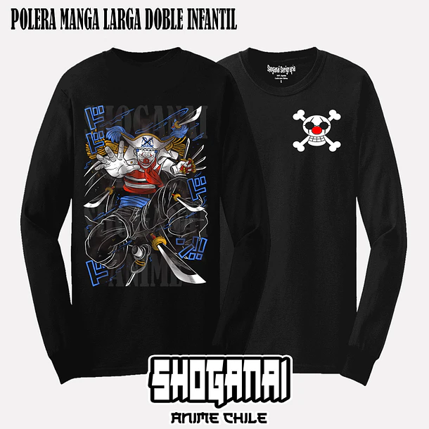 OP20 Buggy The Clown - ONE PIECE - INFANTIL 4