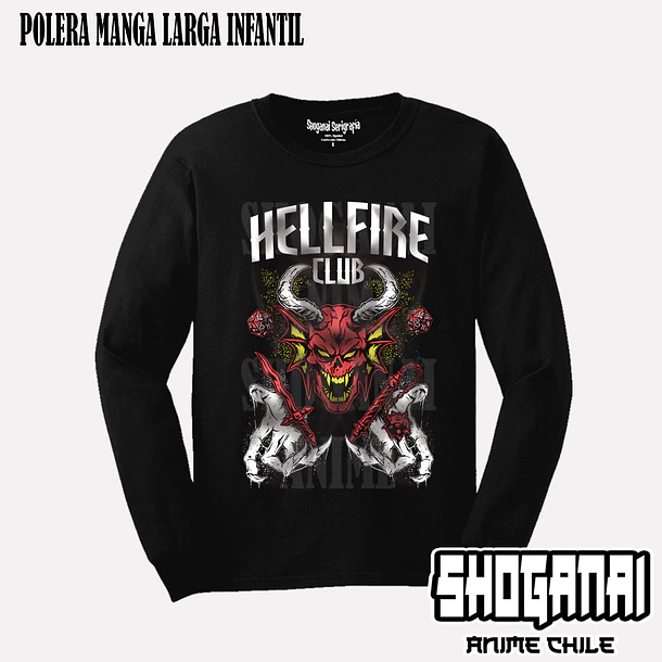 ST02 Hellfire Club - STRANGER THINGS - INFANTIL 3