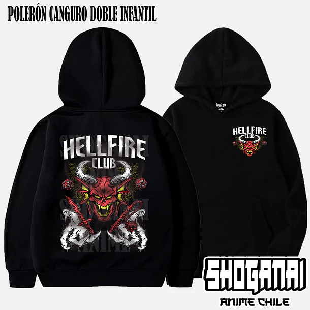ST02 Hellfire Club - STRANGER THINGS - INFANTIL 5