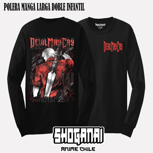 DMC01 Dante - DEVIL MAY CRY - INFANTIL 4