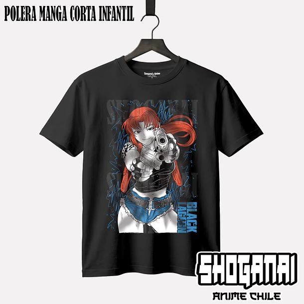 BLN01 Revy - BLACK LAGOON - INFANTIL 1