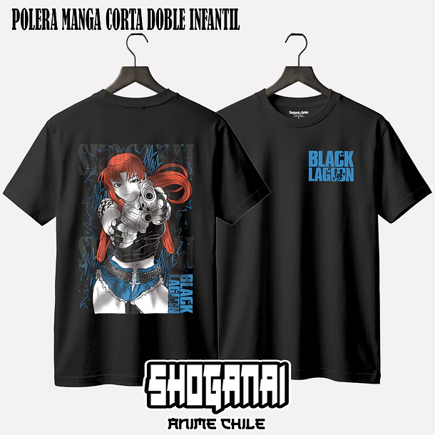 BLN01 Revy - BLACK LAGOON - INFANTIL 2