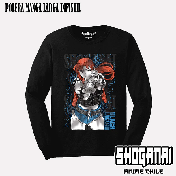 BLN01 Revy - BLACK LAGOON - INFANTIL 3
