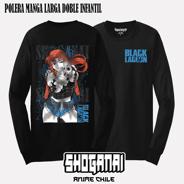 BLN01 Revy - BLACK LAGOON - INFANTIL 4