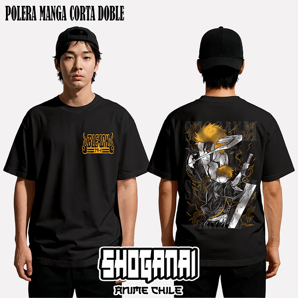 BLCH01 Ichigo Kurosaki - BLEACH - ADULTO (Polera o Polerón) 2