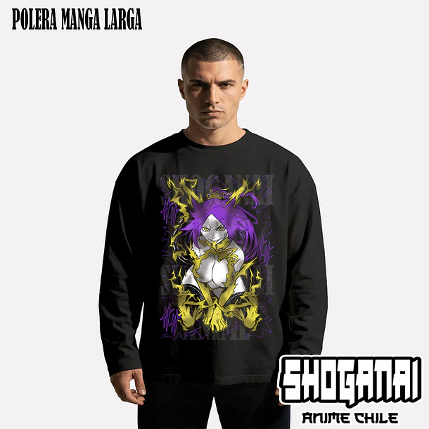 BLCH03 Yoruichi Shihoin - BLEACH - ADULTO (Polera o Polerón) 3
