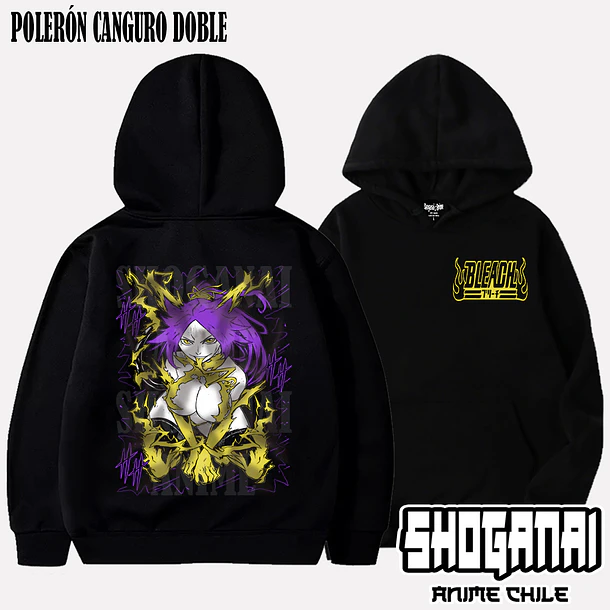 BLCH03 Yoruichi Shihoin - BLEACH - ADULTO (Polera o Polerón) 5