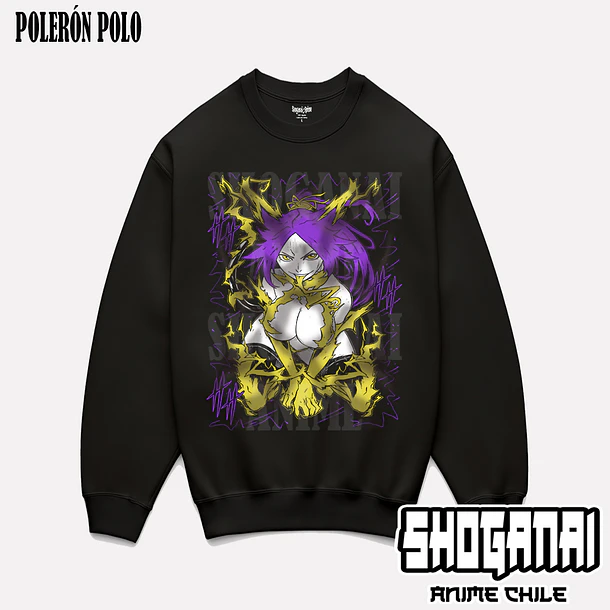 BLCH03 Yoruichi Shihoin - BLEACH - ADULTO (Polera o Polerón) 6