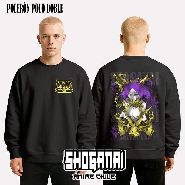 BLCH03 Yoruichi Shihoin - BLEACH - ADULTO (Polera o Polerón) 7
