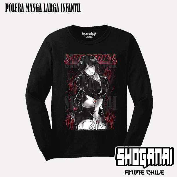 BLCH05 Nemu Kurotsuchi - BLEACH - INFANTIL (Polera o Polerón) 3