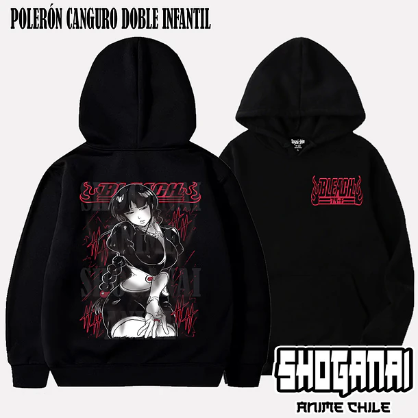 BLCH05 Nemu Kurotsuchi - BLEACH - INFANTIL (Polera o Polerón) 5
