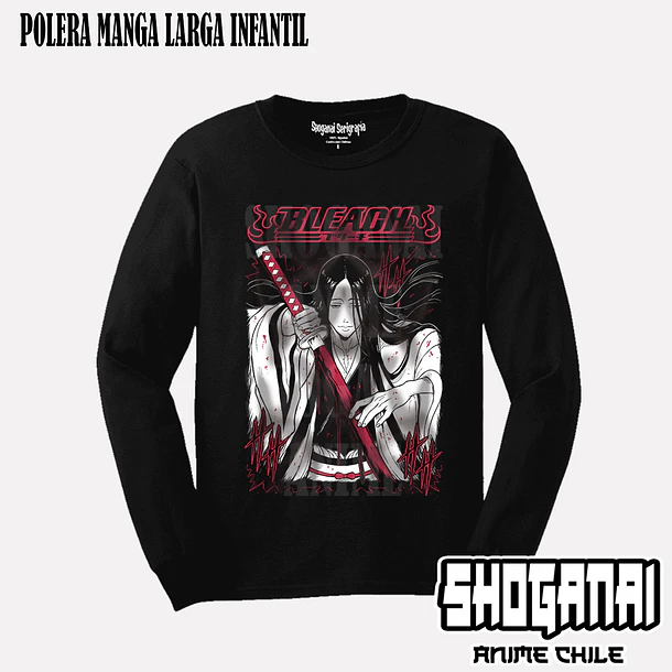 BLCH06 Retsu Unohana - BLEACH - INFANTIL (Polera o Polerón) 3