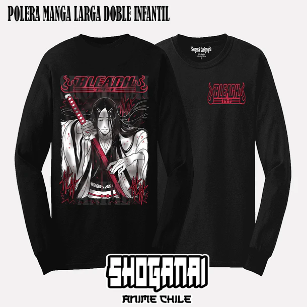 BLCH06 Retsu Unohana - BLEACH - INFANTIL (Polera o Polerón) 4