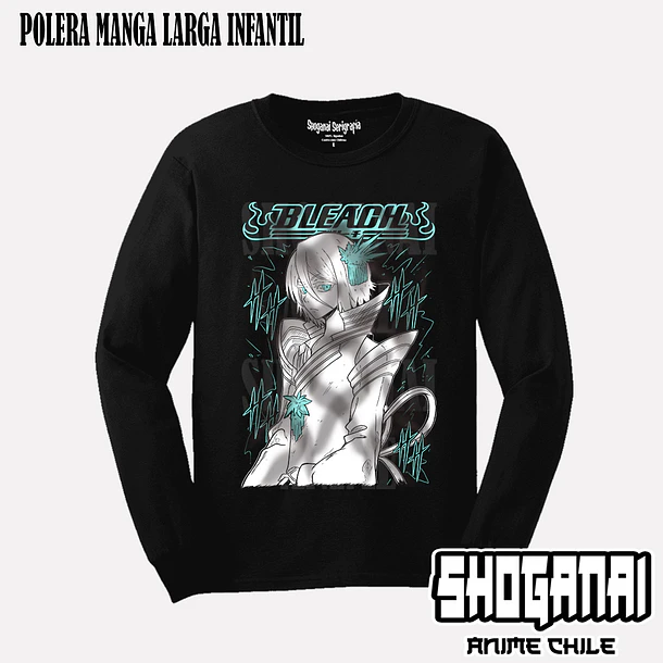 BLCH07 Rukia Kuchiki - BLEACH - INFANTIL (Polera o Polerón) 3
