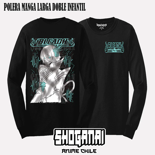 BLCH07 Rukia Kuchiki - BLEACH - INFANTIL (Polera o Polerón) 4