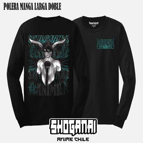 BLCH08 Ulquiorra Cifer - BLEACH - ADULTO (Polera o Polerón) 4