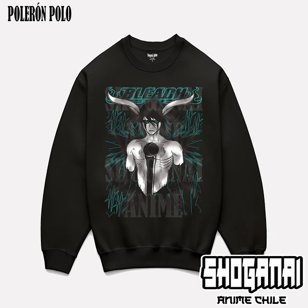 BLCH08 Ulquiorra Cifer - BLEACH - ADULTO (Polera o Polerón) 6