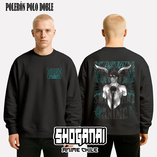 BLCH08 Ulquiorra Cifer - BLEACH - ADULTO (Polera o Polerón) 7