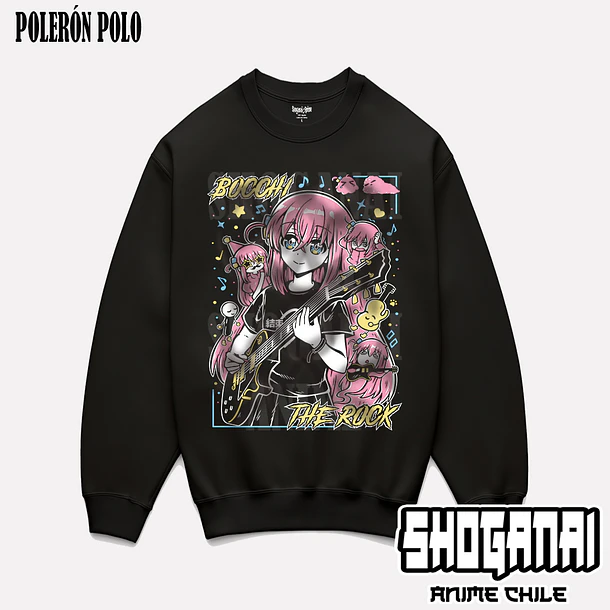 BTR01 Hitori Gotoh - BOCCHI THE ROCK - ADULTO (Polera o Polerón) 7