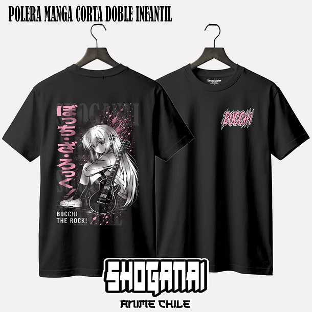 BTR02 Hitori Gotoh - BOCCHI THE ROCK - INFANTIL (Polera o Polerón) 2