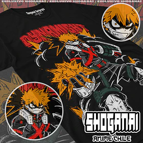 BNH03 Dynamight / Katsuki Bakugo - BOKU NO HERO - ADULTO (Polera o Polerón)