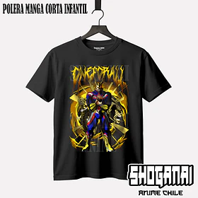 BNH05 All Might - BOKU NO HERO - INFANTIL (Polera o Polerón)