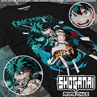 BNH06 Deku / Izuku Midoriya - BOKU NO HERO - ADULTO (Polera o Polerón) 1