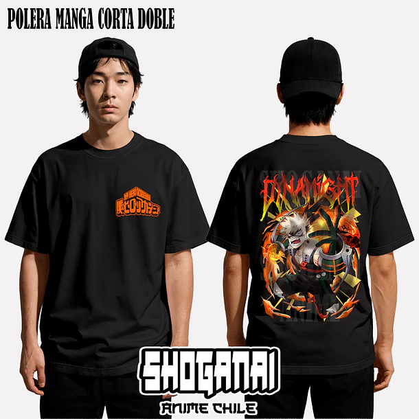BNH07 Dynamight / Katsuki Bakugo - BOKU NO HERO - ADULTO (Polera o Polerón) 3