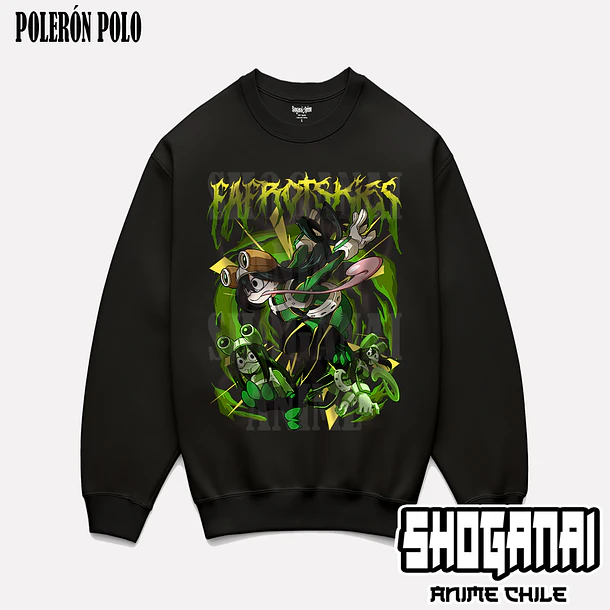 BNH08 Froppy / Tsuyu Asui - BOKU NO HERO - ADULTO (Polera o Polerón) 7