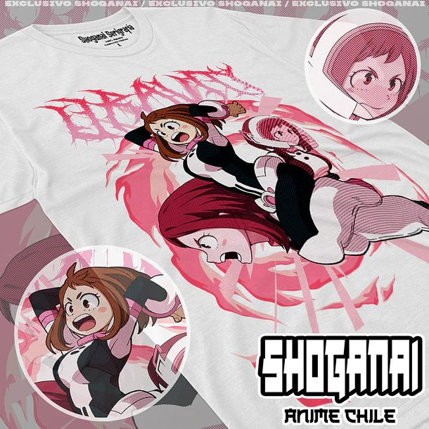BNH09 Uravity / Ochaco Uraraka - BOKU NO HERO - INFANTIL (Polera o Polerón) 2