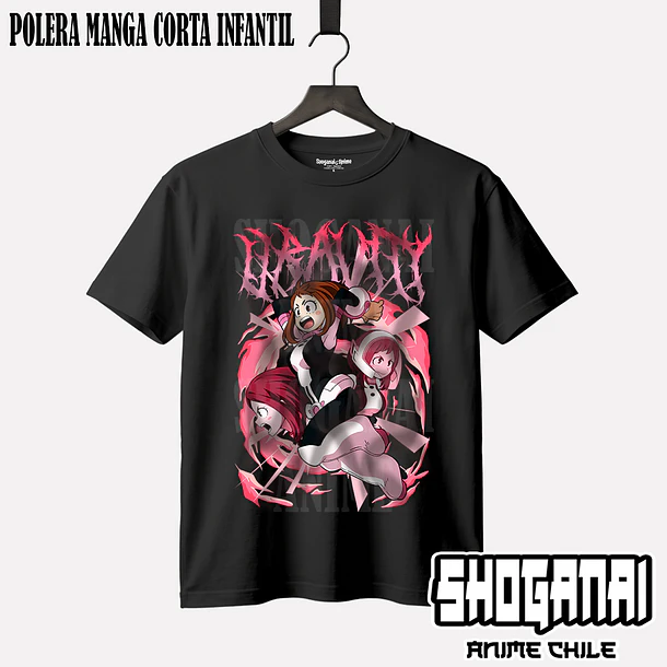 BNH09 Uravity / Ochaco Uraraka - BOKU NO HERO - INFANTIL (Polera o Polerón) 1
