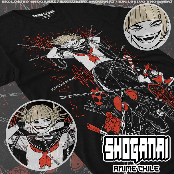 BNH10 Himiko Toga - BOKU NO HERO - ADULTO (Polera o Polerón) 1