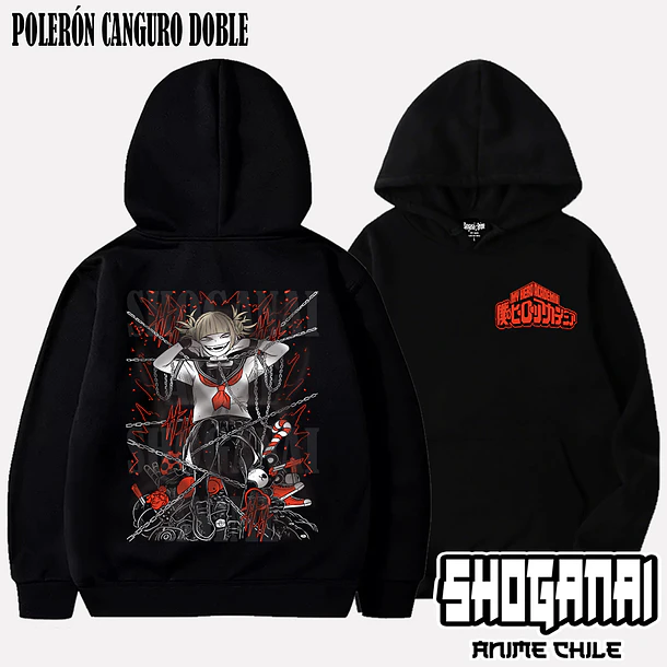 BNH10 Himiko Toga - BOKU NO HERO - ADULTO (Polera o Polerón) 5