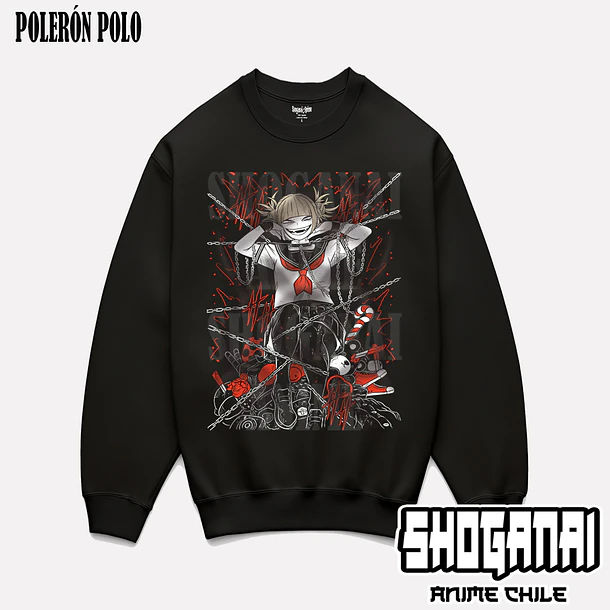 BNH10 Himiko Toga - BOKU NO HERO - ADULTO (Polera o Polerón) 6