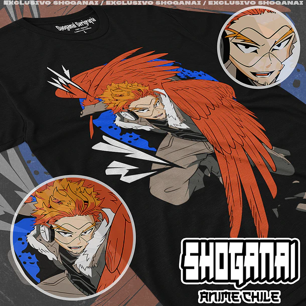 BNH12 Hawks - BOKU NO HERO - ADULTO (Polera o Polerón) 1