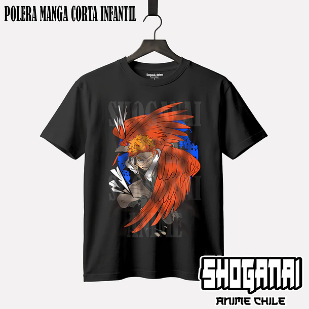 BNH12 Hawks - BOKU NO HERO - INFANTIL (Polera o Polerón) 1