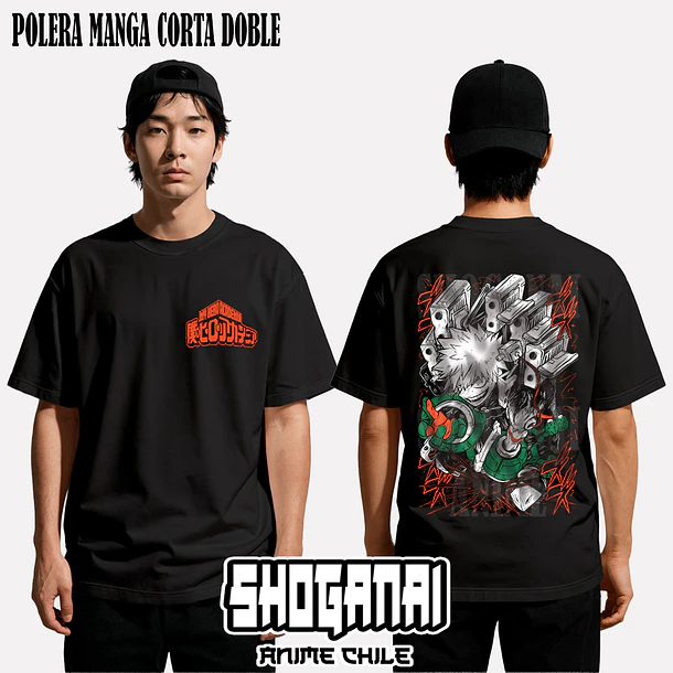 BNH14 Dynamight / Katsuki Bakugo - BOKU NO HERO - ADULTO (Polera o Polerón) 2