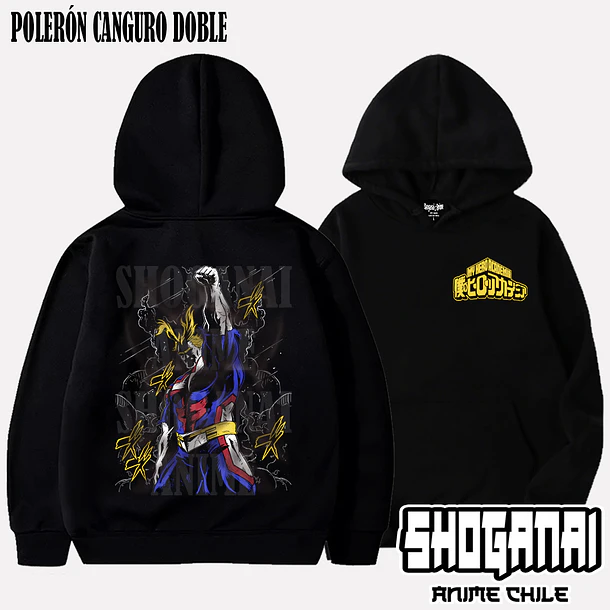 BNH15 All Might - BOKU NO HERO - ADULTO (Polera o Polerón) 5