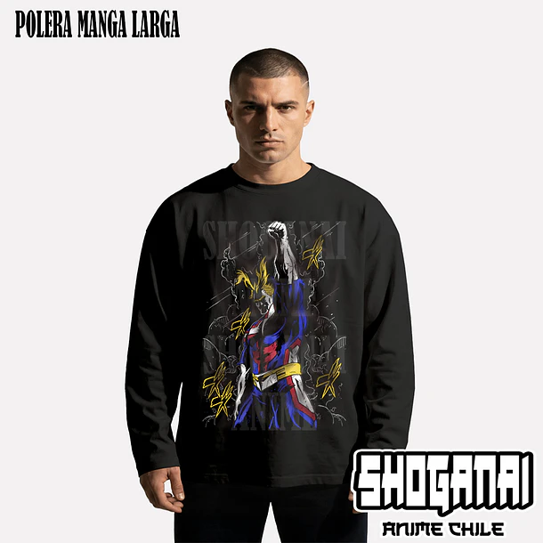 BNH15 All Might - BOKU NO HERO - ADULTO (Polera o Polerón) 3