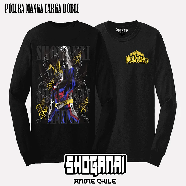 BNH15 All Might - BOKU NO HERO - ADULTO (Polera o Polerón) 4