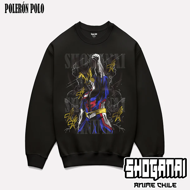 BNH15 All Might - BOKU NO HERO - ADULTO (Polera o Polerón) 6