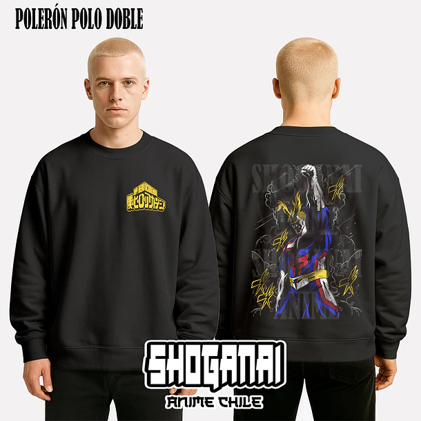 BNH15 All Might - BOKU NO HERO - ADULTO (Polera o Polerón) 7